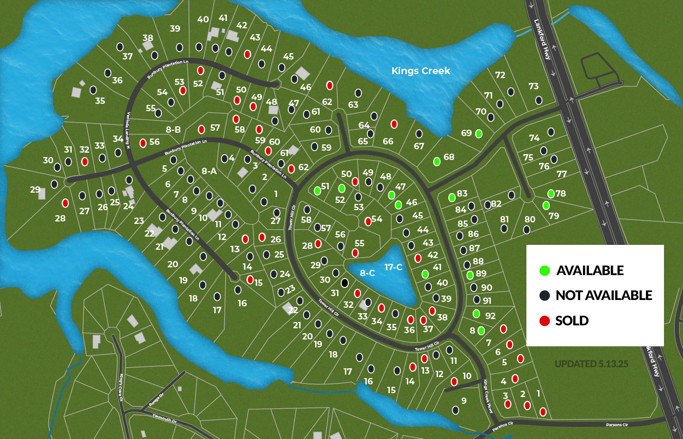 Tower Hill Map