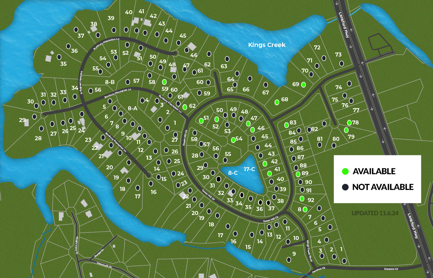 Tower Hill Map